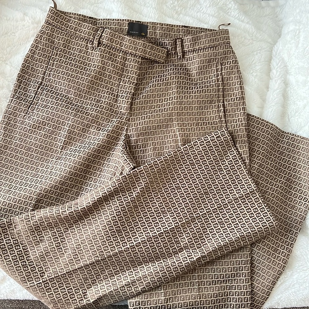 Fendi Zucca Print Pants